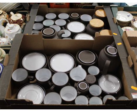A 1970s Hornsea Lancaster Vitramic tea and coffee service