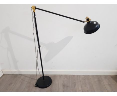 An ikea anglepoise floor lamp.