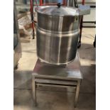 (NEW) Electric Kettle, Countertop, Tilting, 12 Gallon Capacity, 2/3 Steam Jacket Design, Stainless