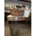 (NEW) Stainless Steel Table Brand: AI Model: AI95.1.85X80 (In Operation, Aesthetic Details) / (NUEV