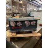 (NEW) Commercial grills open jumbo burners. Stainless steel front, sides and tray Brand: Coriat Mod