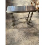 (NEW) SMOOTH TABLE 28X76X60 Brand: AI Model: ACI-MES28X76X60 (Functional equipment with aesthetic d