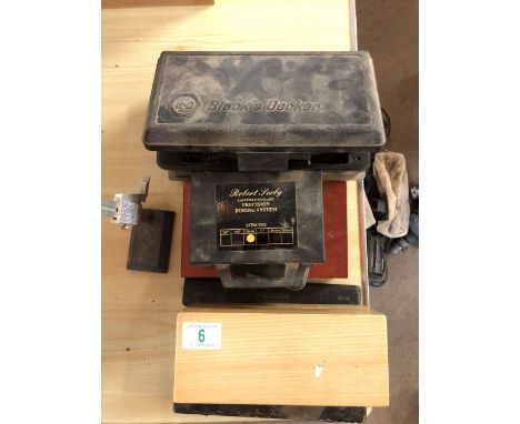 Collection of tools to include raise panel set and bits