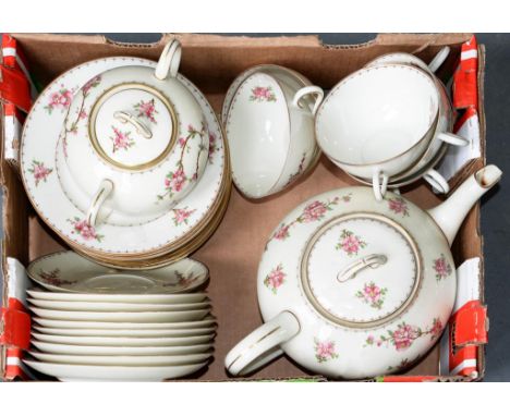 A HOHENBERG BONE CHINA TEA SERVICE
