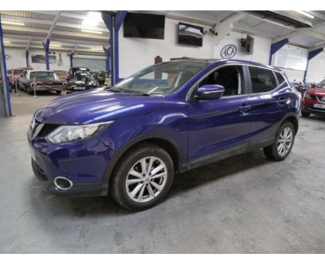 Make &amp; Model: Nissan Qashqai Acenta Prem DCDate of Reg: AU14 JKNColour: Bluecc: 1461MoT: 12-07-2022Fuel Type: DIESELMilea