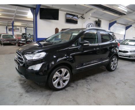 Make &amp; Model: Ford Ecosport TitaniumDate of Reg: FT19 FPDColour: Blackcc: 998MoT: 29-04-2022Fuel Type: PETROLMileage: 22k