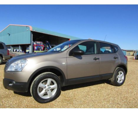 Make &amp; Model: Nissan Qashqai VisiaDate of Reg: CU59 PUYColour: Beigecc: 1598MoT: 20-09-2022Fuel Type: PETROLMileage: 83kT