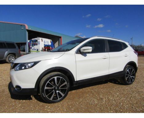 Make &amp; Model: Nissan Qashqai Tekna DCIDate of Reg: VN65 GLKColour: Whitecc: 1461MoT: 13-10-2022Fuel Type: DIESELMileage: 