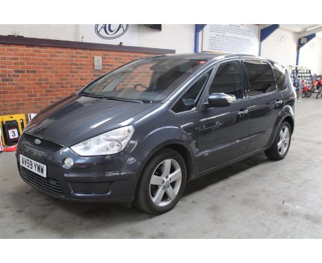 Make &amp; Model: Ford S-Max Titanium TDCI 143Date of Reg: AV59 YWWColour: Greycc: 1997MoT: 20-12-2022Fuel Type: DIESELMileag