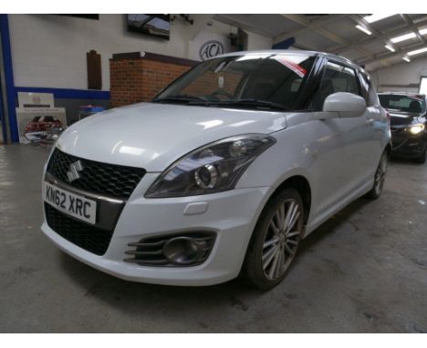 Make &amp; Model: Suzuki Swift SportDate of Reg: KN62 XRCColour: Whitecc: 1586MoT: 28-10-2022Fuel Type: PETROLMileage: 47kTra