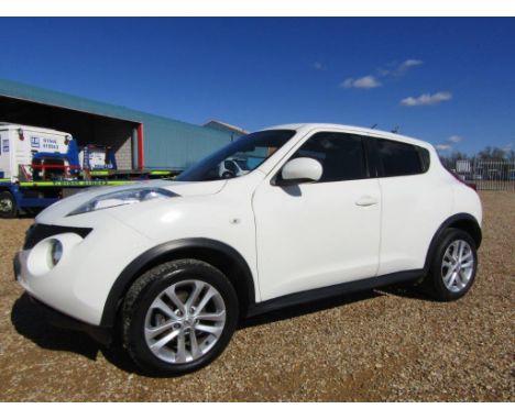 Make &amp; Model: Nissan Juke Acenta PremiumDate of Reg: SG62 KNJColour: Whitecc: 1598MoT: 14-10-2022Fuel Type: PETROLMileage
