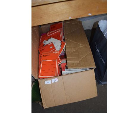 Box of Ordnance Survey maps