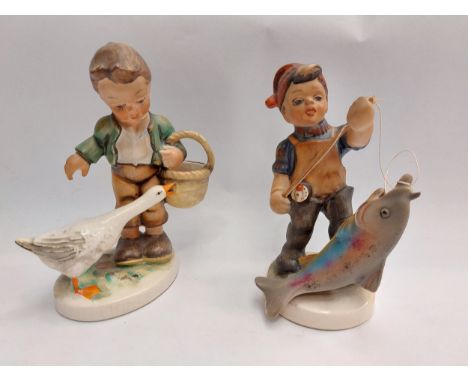Two Friedel Goebel style figurines 