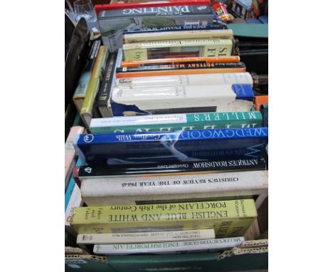 Collectors Books - 'Geoffrey Godden', 'Christie's Review 1965-65', 'Going for a Song', 'English Enamel Boxes'.