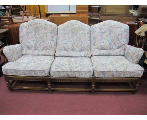 Ercol 'Old Colonial' Three Seater Settee.