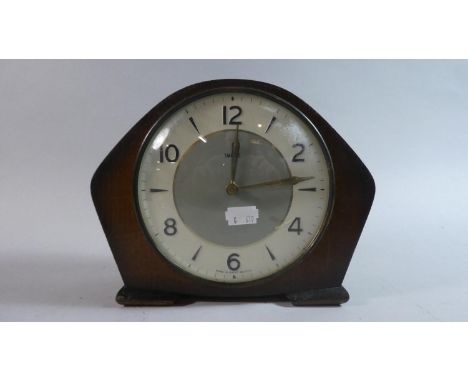 A MId 20th Century Smiths Mantle Clock, 23cm Wide 
