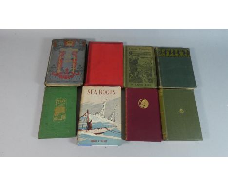 A Collection of Vintage and Other Books to Include a 1950 First Edition of Sea Boots by Robert C. Du Soe, 1926 Edition of Deb