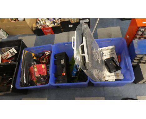 Three Boxes of Various Car Accessories and Tools 
