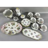 Herend Service bestehend aus 24 Teilen, Queen Victoria Dekor