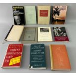 Memorabilia Albert Schweitzer Konvolut Buchwesen, insgesamt 11 Bücher