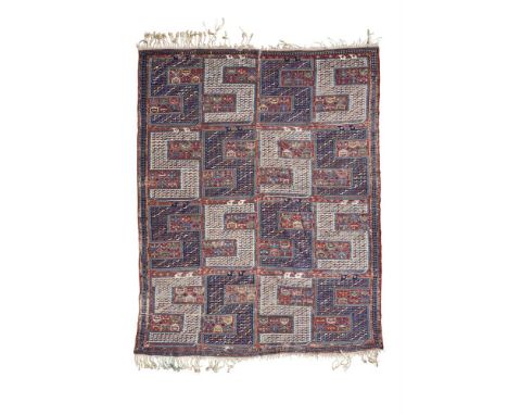 A SILEH CARPET OF DRAGON DESIGN  EAST CAUCASUS, CIRCA 1880  Approximately 277cm x 215cm This 'Sileh' carpet is woven using th