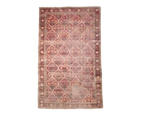 A MUGHAL CARPET  NORTH INDIA, LATE 17TH CENTURY  Approximately 362cm x 204cm In the late 16th and early 17th century, carpet 