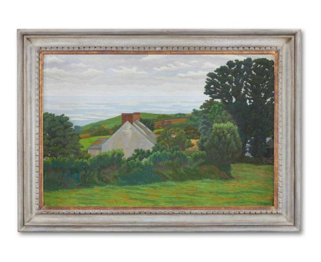 CHARLES GINNER (BRITISH 1878-1952) SUSSEX FARM  Oil on canvas Signed (lower right)  51 x 76cm (20 x 29¾ in.)Painted in 1930.P