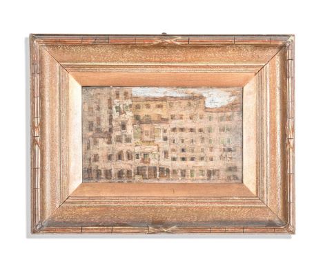 WALTER RICHARD SICKERT (BRITISH 1860-1942)  THE GHETTO, VENICE  Oil on panel  Signed (verso) 14 x 23.5cm (5½ x 9¼ in.)Painted