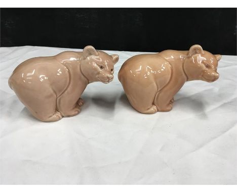 Two Poole Pottery Bears.