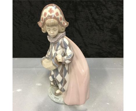 A Lladro figure Concertina boxed