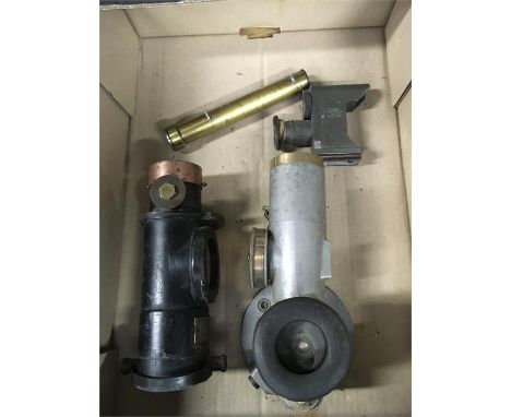 A admiralty patten 5946 integrator noas91 serial no 152 for 1939 by r p pulled a similar  director in brass and gun metal  ct