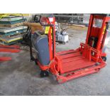 Interthor Electric Pallet Lift, Model TPS22MEB, SN 083E14062272ETPS, 2200 lb. Capacity, LOADING FEE: