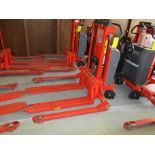 Interthor Electric Pallet Lift, Model TPS22MEB, SN 083E14062273ETPS, 2200 lb. Capacity, LOADING FEE: