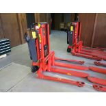 Interthor Electric Pallet Lift, Model TPS22MEB, SN 083E14062277ETPS, 2200 lb. Capacity, LOADING FEE: