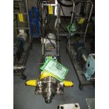 Waukesha Pump, Model #130, SN 362683-04, Pump on Cart, 3 in. In/Out, LOADING FEE: $25