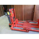 Interthor Electric Pallet Lift, Model TPS22MEB, 2200 lb. Capacity, LOADING FEE: $25
