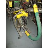Waukesha Diaphragm Pump, SN 1000002116618, Pump on Casters, 2 in. In/Out, LOADING FEE: $25