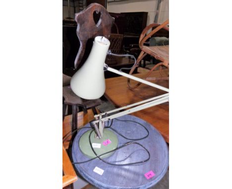 An Anglepoise lamp