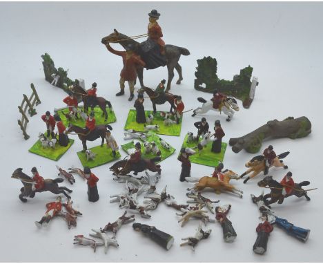 Various lead hunting &amp; other figures