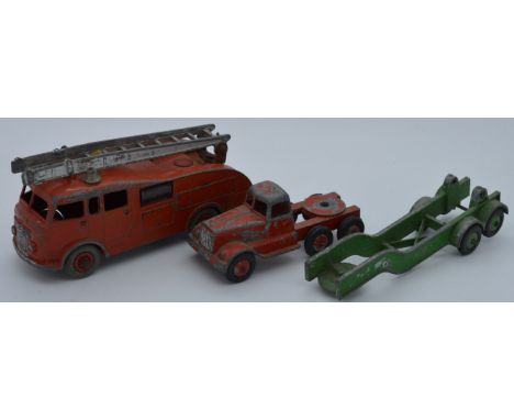 Dinky Fire Engine, Crescent truck & trai ler (3)