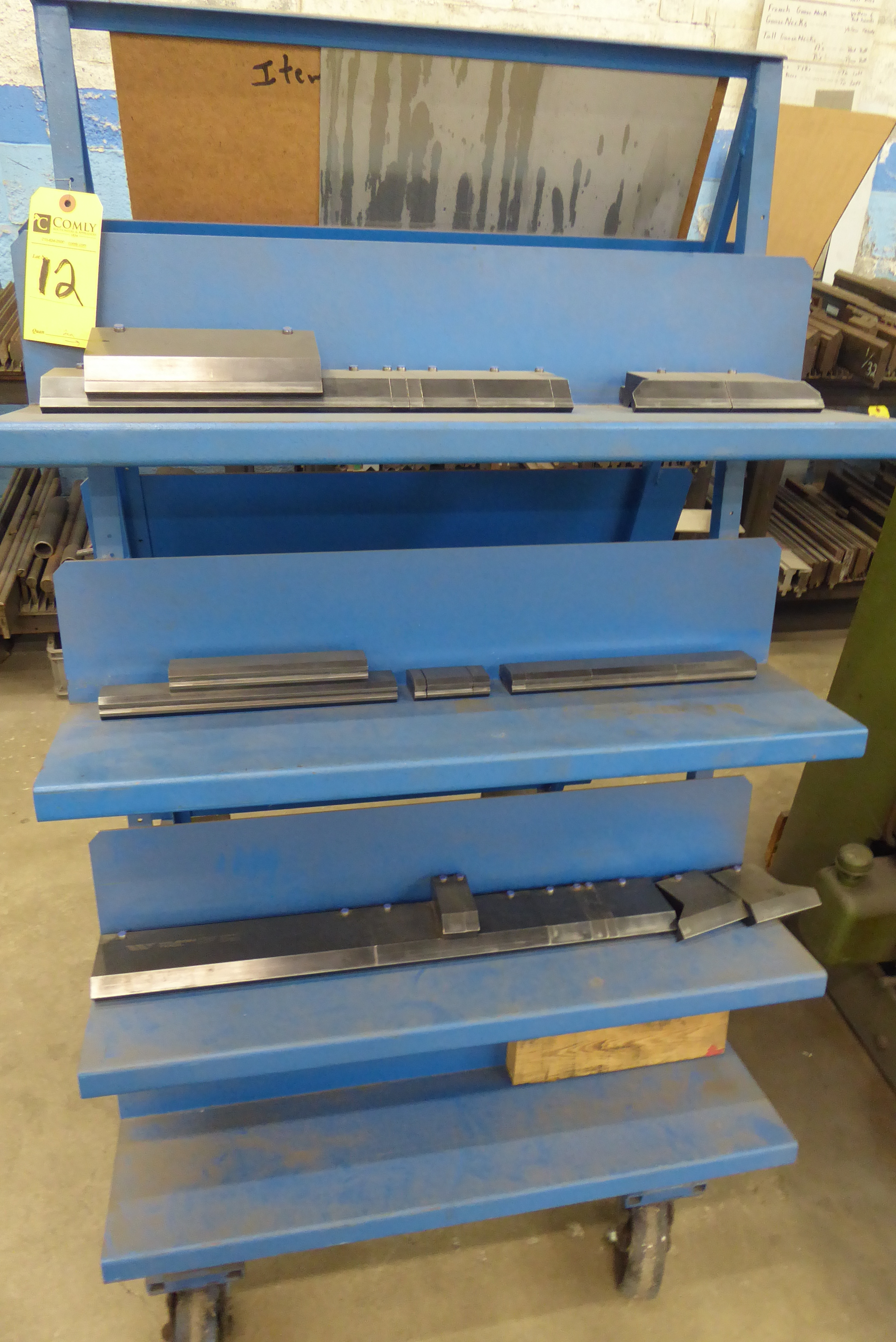 Carts w/Press Brake Dies (2 Each)