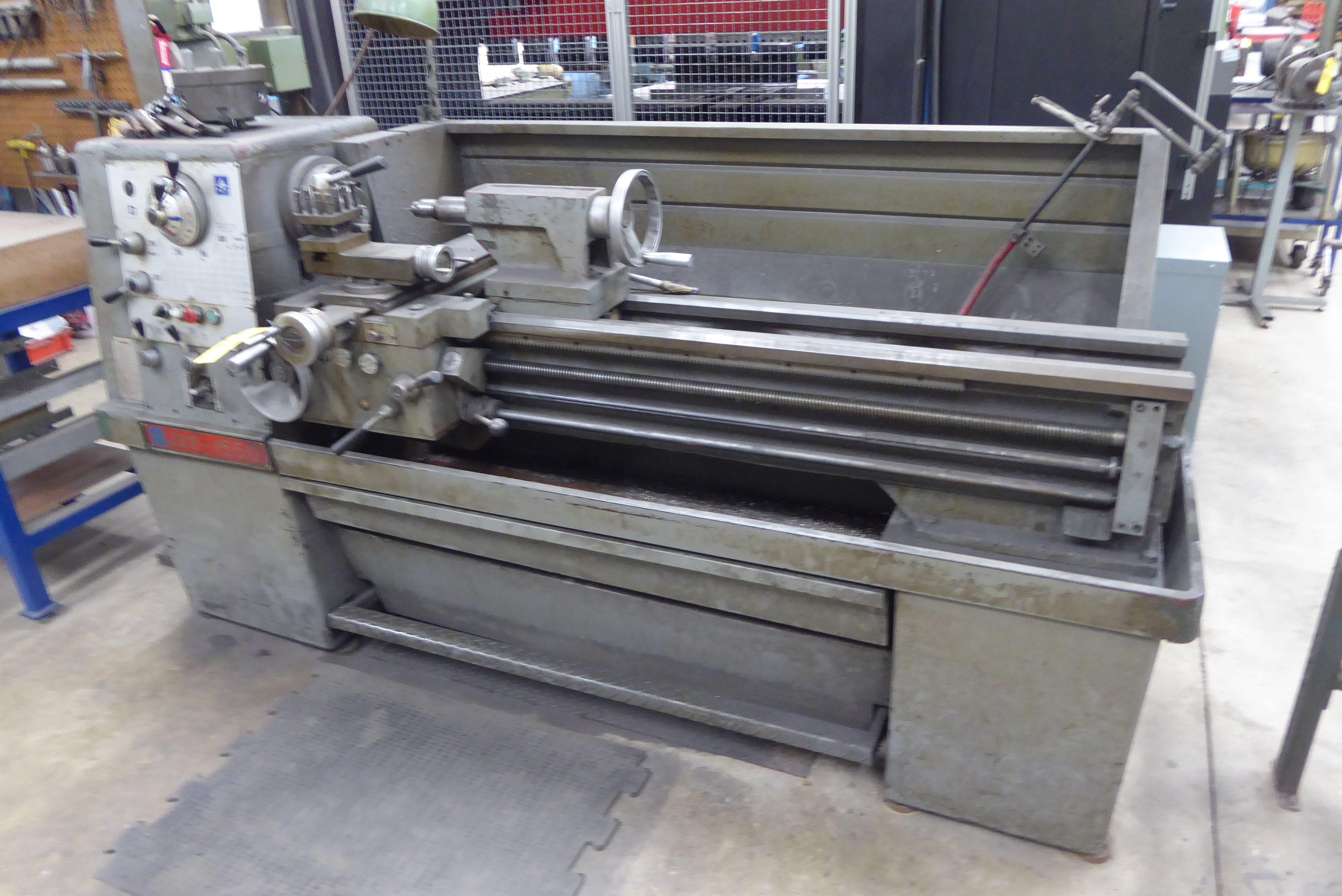 Jet Lathe 8' Lathe Bed w/Tools, m/n Jet-1550, s/n 4617