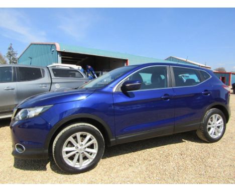 Make &amp; Model: Nissan Qashqai Acenta DIG-TDate of Reg: AF64 NGGColour: Bluecc: 1198MoT: 16-10-2022Fuel Type: PETROLMileage