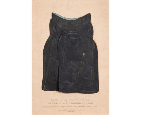 TRANSFORMATION PICTURE : William Spooner [publisher], 'Prince Albert's Stock; or, the Royal Fashion for 1843, which is to con