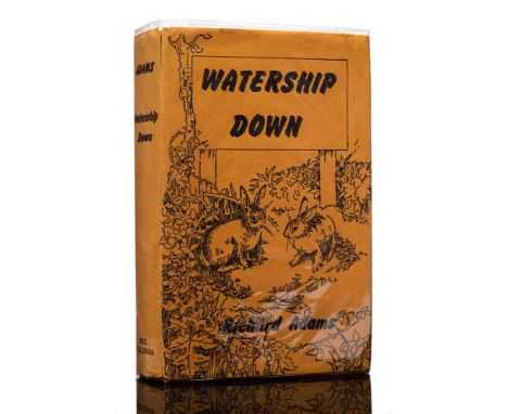 ADAMS, Richard - Watership Down: org. brown cloth in complete dust wrapper, lean to text block, minor erasure mark on front p