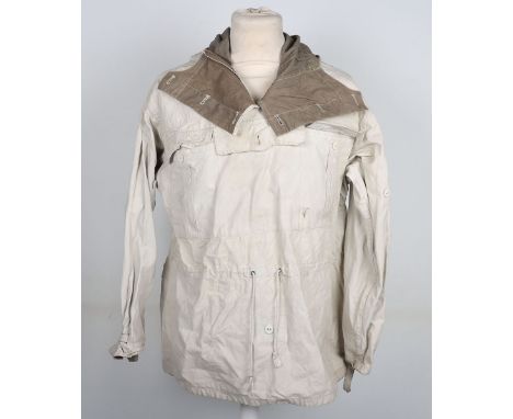 WW2 German Army (Heer) M-42 Reversible Mountain Troopers Anorak, green and white reversible 3 pockets anorak, maker and size 
