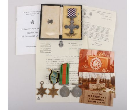 A WW2 Pathfinder Force Distinguished Flying Cross to a Recipient Who Was Killed in Action During a Bombing Raid on Konigsberg
