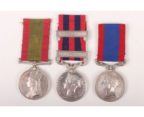 An interesting Collection of 3 Medals to a Father and Son, Both of Whom Served as Officers in the Indian Army, Bengal Infantr
