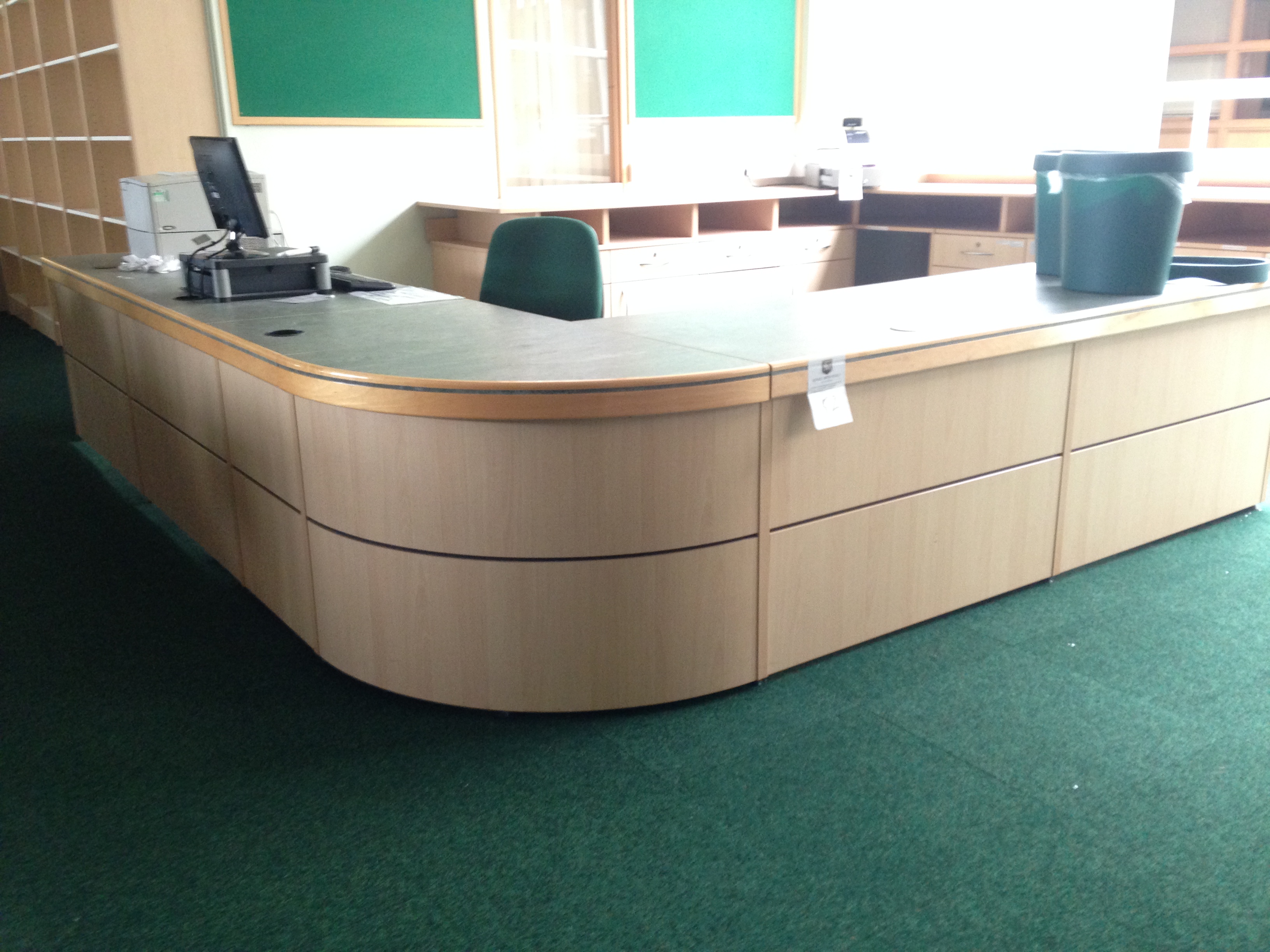MODERN LIBRARY RECEPTION DESK Appraisal: Serial No: Location: Cardiff ...
