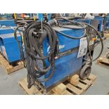 MILLER SYNCROWAVE 250 CC-AC/DC WELDER ON CART WITH WATERMATE 1 COOLING SYSTEM